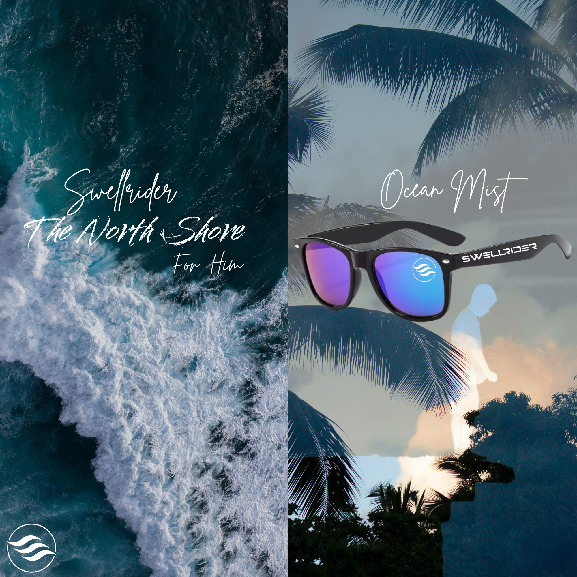 Swellrider Glasses – Ocean Mist